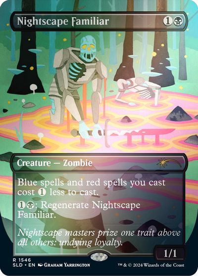 Nightscape Familiar Rainbow Foil #1546