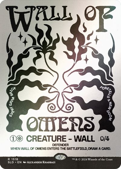 Wall of Omens Rainbow Foil #1518