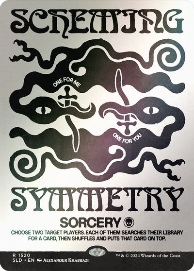 Scheming Symmetry 1520 Rainbow Foil #1520