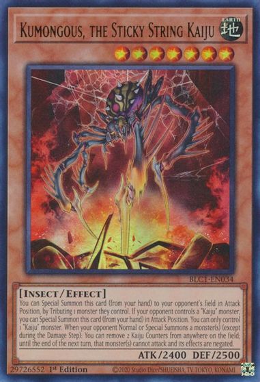 Kumongous the Sticky String Kaiju #BLC1-EN034