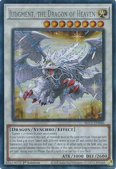 Judgment, the Dragon of Heaven (Silver)