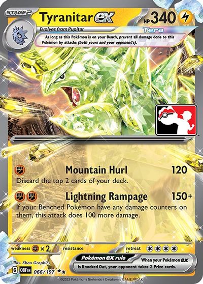 Tyranitar Ex [Prize Pack] #66