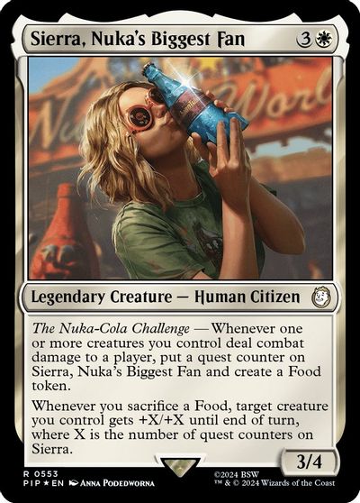 Sierra Nukas Biggest Fan Surge Foil #553