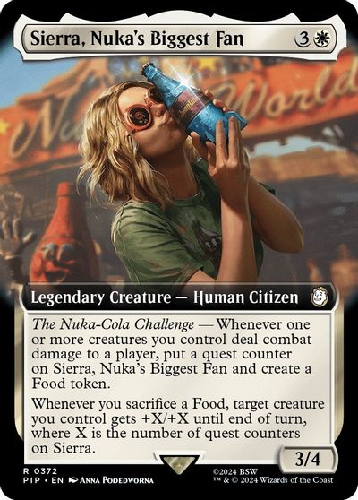 Sierra Nukas Biggest Fan Extended Art #372