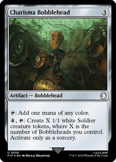 Charisma Bobblehead Surge Foil #658