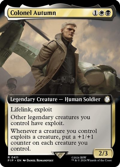 Colonel Autumn Extended Art #411