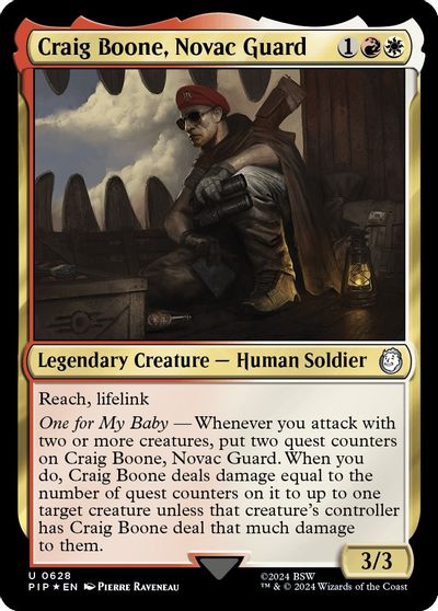 Craig Boone Novac Guard Surge Foil #628