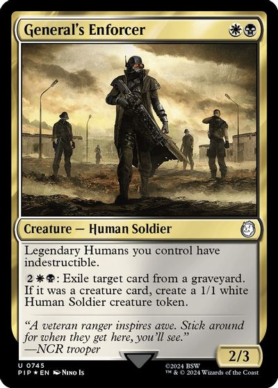 Generals Enforcer Surge Foil #745