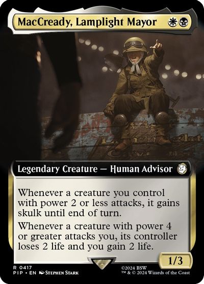 MacCready Lamplight Mayor Extended Art #417