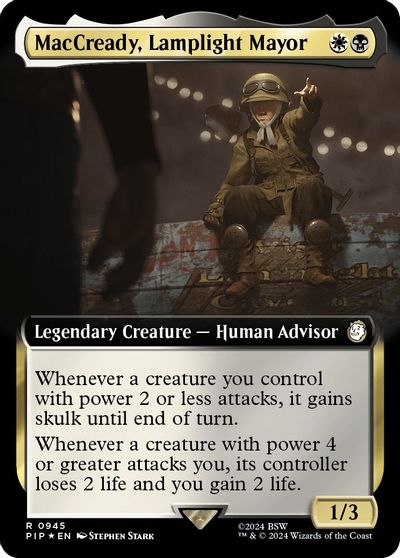 MacCready Lamplight Mayor Extended Art Surge Foil #945