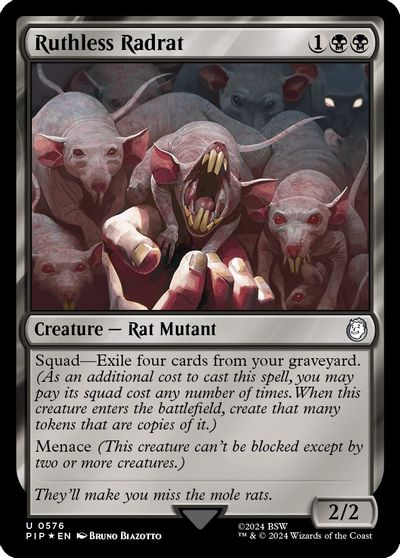 Ruthless Radrat Surge Foil #576