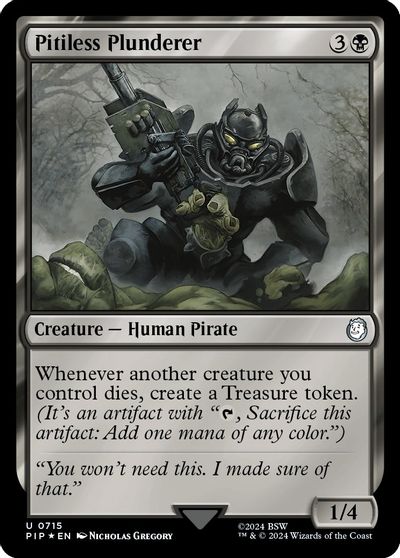 Pitiless Plunderer Surge Foil #715