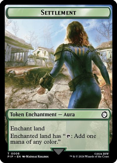 Settlement Human Soldier Double Sided Token #8 // 3