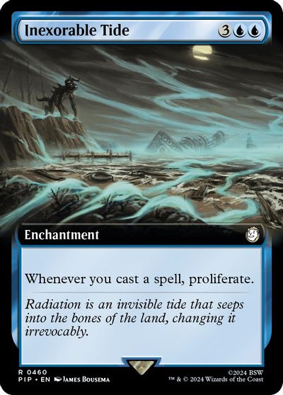 Inexorable Tide Extended Art #460