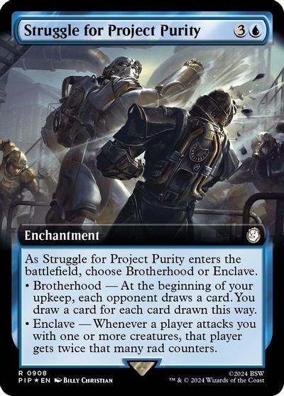 Struggle for Project Purity Extended Art Surge Foil #908