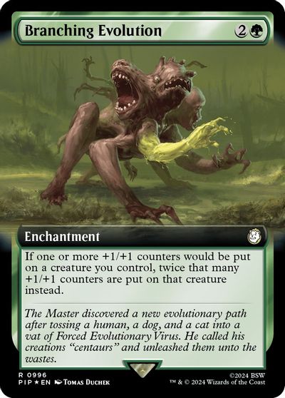 Branching Evolution Extended Art Surge Foil #996