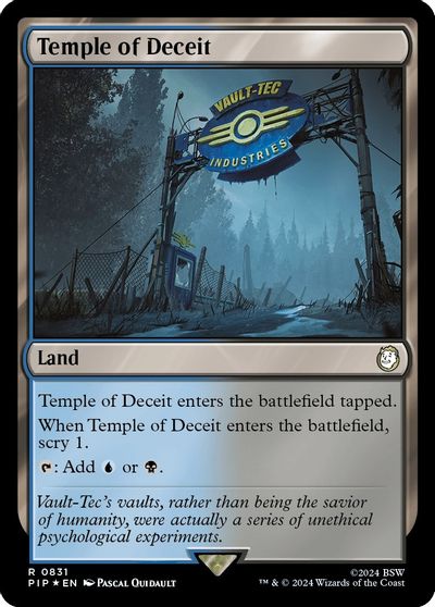 Temple of Deceit Surge Foil #831