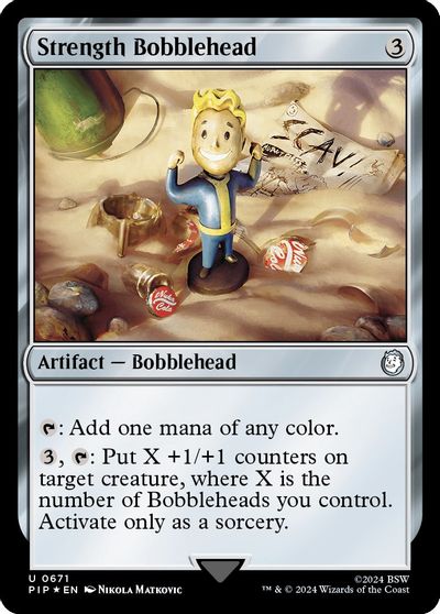 Strength Bobblehead Surge Foil #671