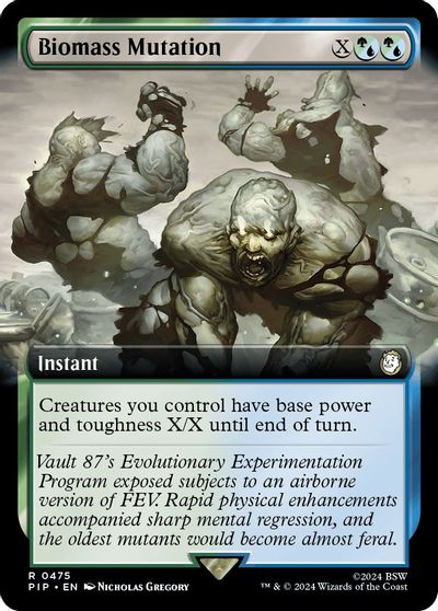 Biomass Mutation Extended Art #475