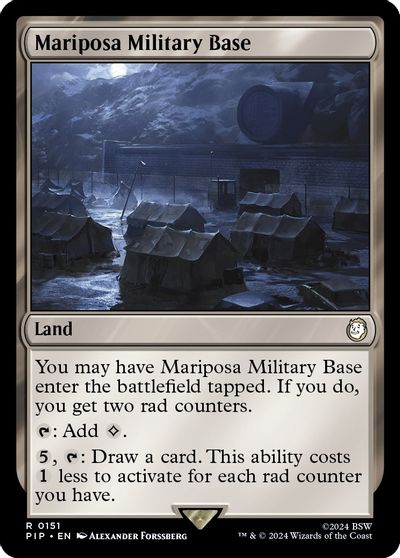 Mariposa Military Base #151
