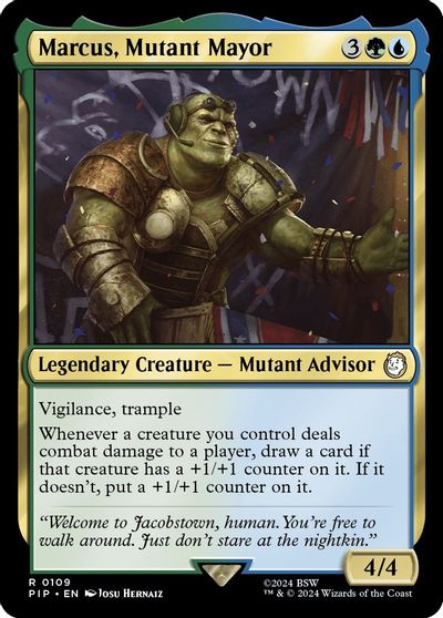 Marcus Mutant Mayor #109