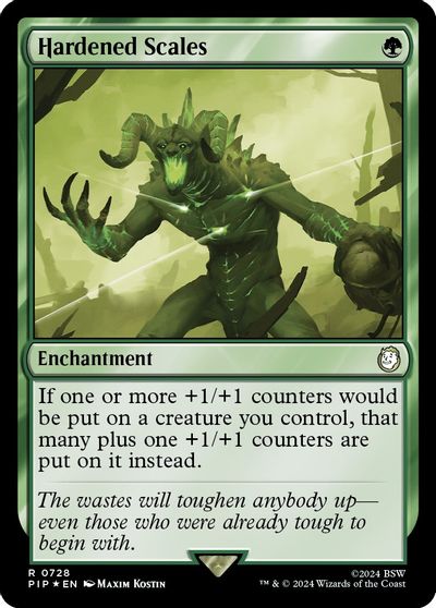 Hardened Scales Surge Foil #728