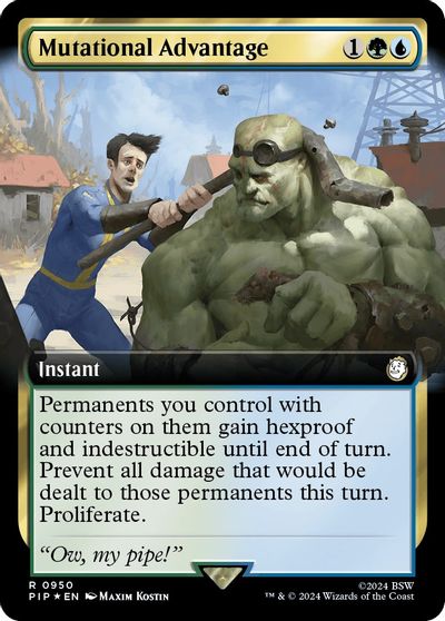Mutational Advantage Extended Art Surge Foil #950