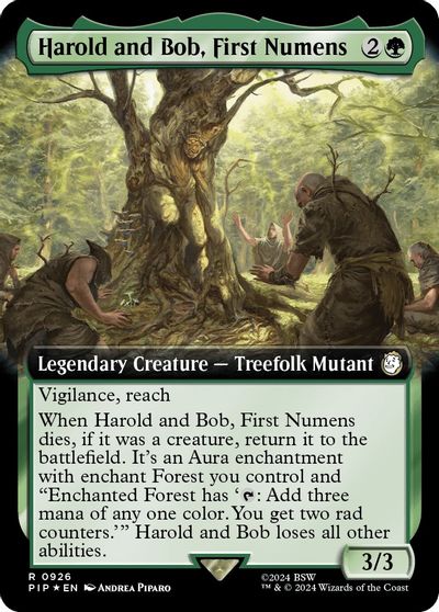 Harold and Bob First Numens Extended Art Surge Foil #926