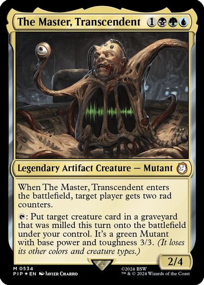 The Master Transcendent Surge Foil #534