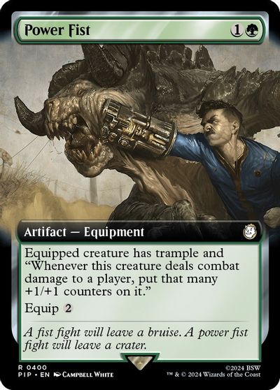 Power Fist Extended Art #400