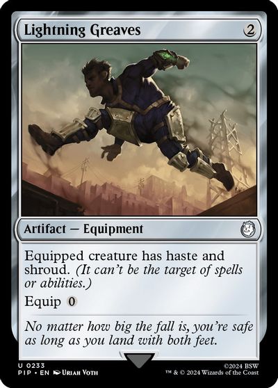 Lightning Greaves #233