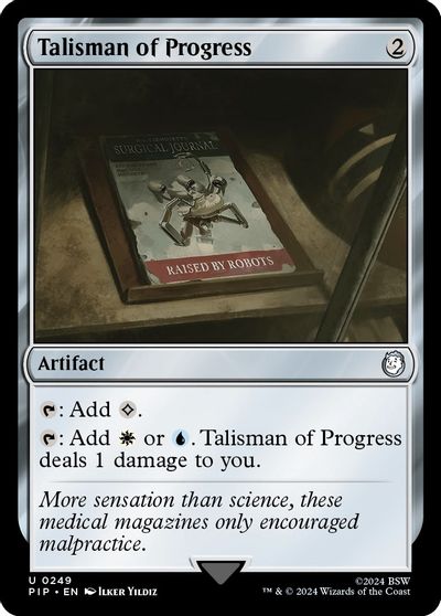 Talisman of Progress #249