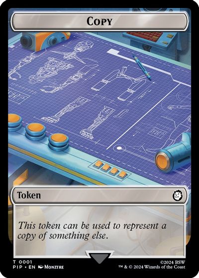 Copy Junk Double Sided Token #1 // 15