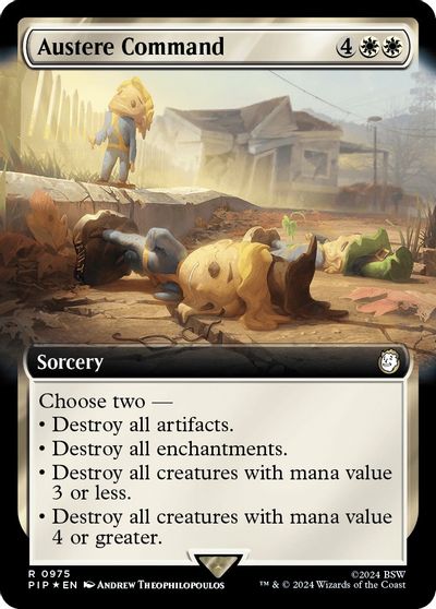 Austere Command Extended Art Surge Foil #975