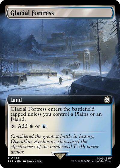 Glacial Fortress Extended Art #497