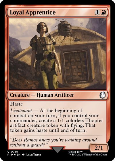 Loyal Apprentice Surge Foil #718