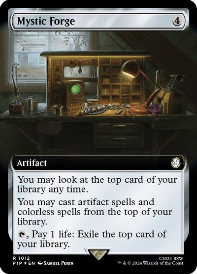 Mystic Forge Extended Art Surge Foil #1012