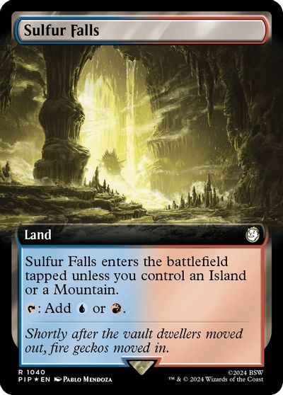 Sulfur Falls Extended Art Surge Foil #1040