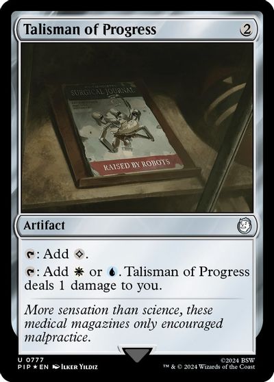 Talisman of Progress Surge Foil #777