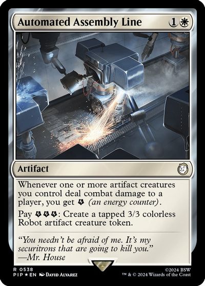 Automated Assembly Line Surge Foil #538