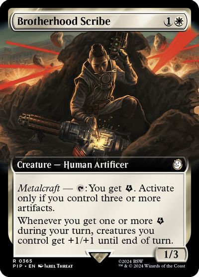 Brotherhood Scribe Extended Art #365