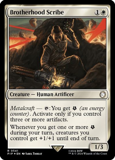 Brotherhood Scribe Surge Foil #541