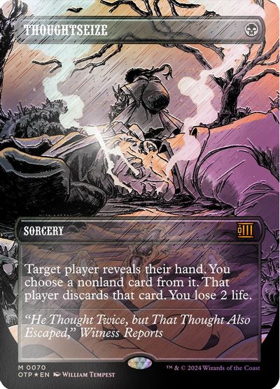 Thoughtseize Textured Foil