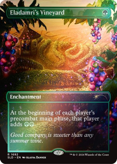 Eladamris Vineyard Rainbow Foil #1692