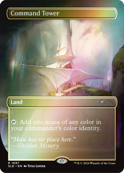 Command Tower 1697 Rainbow Foil #1697