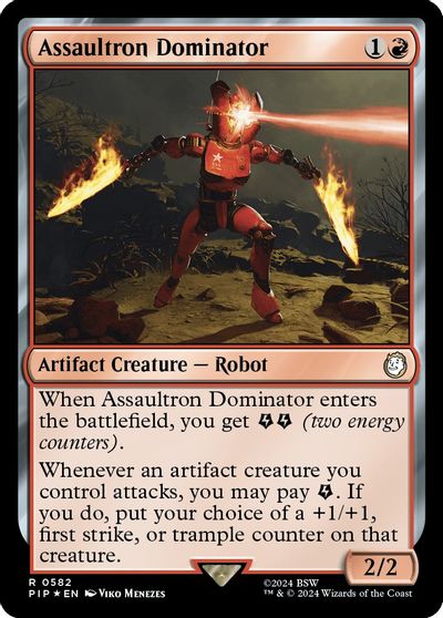 Assaultron Dominator Surge Foil #582