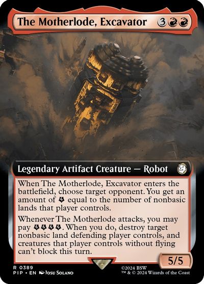 The Motherlode Excavator Extended Art #389