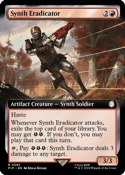 Synth Eradicator Extended Art #393