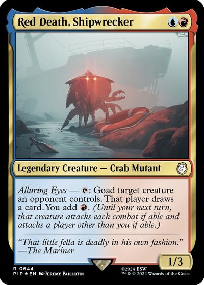 Red Death Shipwrecker Surge Foil #644