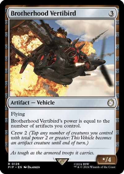 Brotherhood Vertibird #128